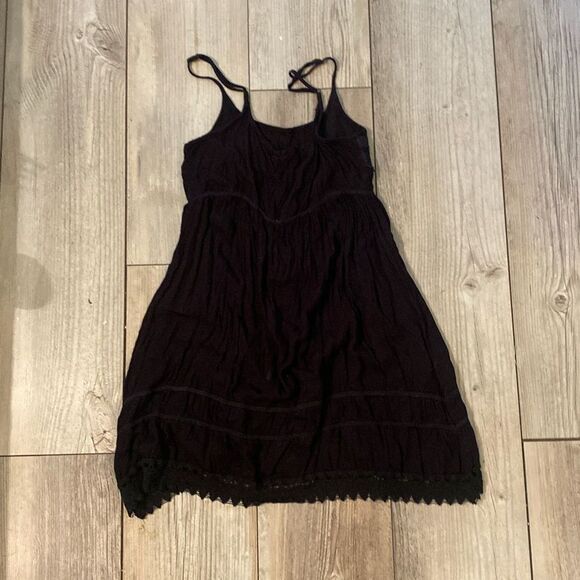 En Crème Size Small Black Speghetti Strap Dress - Picture 6 of 6